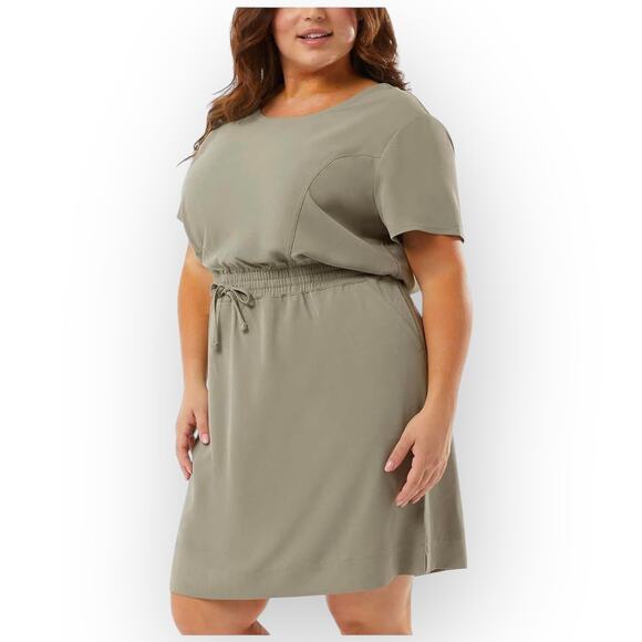 32 Degrees NWT Ladies’ Soft Twill Drawstring Dress, Size Small - Picture 7 of 7